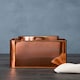 image 3 of Maison by Premier Chai Square Copper Finish Cake Canister