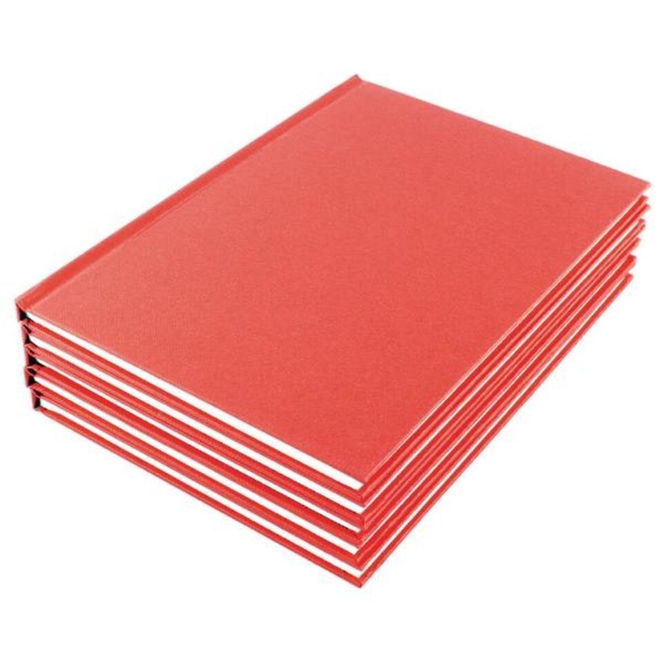 image 1 of Manuscript A4 Book Ruled Feint (Pack of 5)