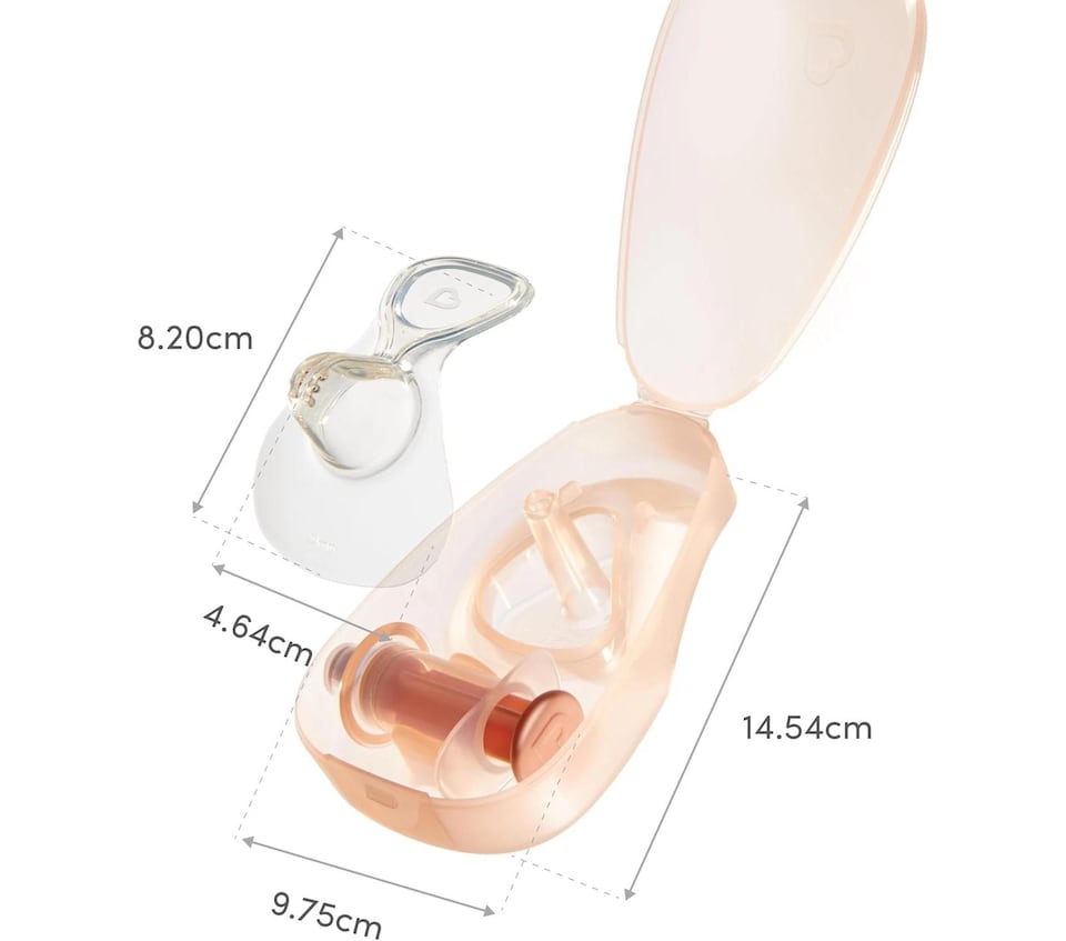 image 1 of Munchkin Nipple Shield 24mm Breastfeeding Milk Flow Visibility