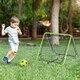 image 10 of HOMCOM Angle Adjustable Rebounder Net Goal Training Set Football, Baseball