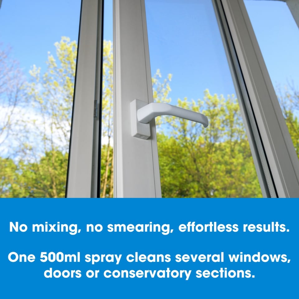 image 1 of UPVC Cleaner - 500ml Spray Cleaner - Use on Composite Doors, Window Frames, Sills & Glass