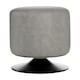 image 1 of Interiors by Premier Comfortable Ash Sylinder Stool, Sleek Modern Design Livingroom Stool, Sturdy And Durable Bedroom Stool