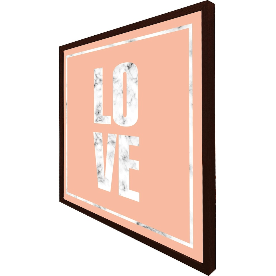 image 1 of Love marble (Picutre Frame) Brown | XL