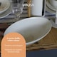 image 9 of Mikasa Serving Dish White Ceramic Oval 30.5cm