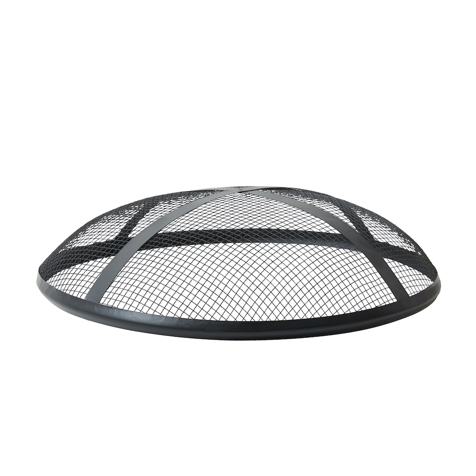 image 1 of Groundlevel Folding Patio Garden Bowl Outdoor Camping Heater Log Burner With Cooking Grill
