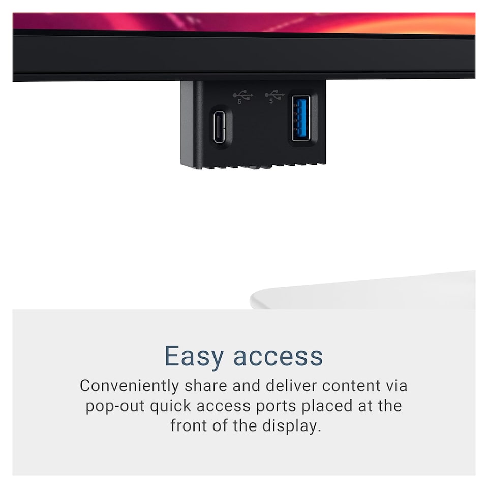 image 1 of Dell Plus S2725QC 27-Inch IPS UHD 4K 120Hz Freesync Premium USB-C Height Adjustable Monitor