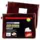 image 3 of A4+ Extra Durable Rhubarb Red Mesh Wallet by Premto