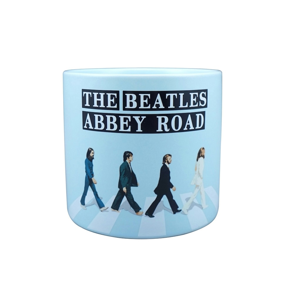 image 1 of Plant Pot (10cm) - The Beatles (Abbey Road)