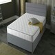 image 2 of Victoria White Castle Hybrid Mattress - Plush Comfort, Durable Design White | Small Single