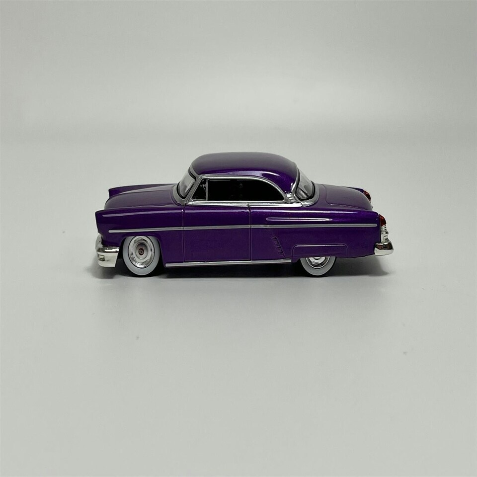 image 1 of Lincoln Capri Hot Rod 1954 Purple Metallic LHD 1:64 Scale MGT00757L