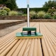 image 6 of Complete Decking Applicator Kit Telescopic Sponge Brushes and 100mm Edge Brush