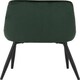 image 7 of Athens Dining Set with 4 Avery Velvet Chairs Green | Concrete Effect/Emerald Green