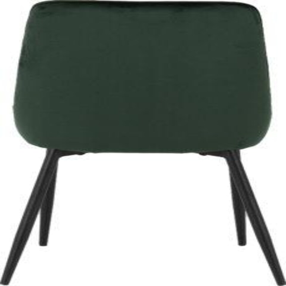 image 1 of Athens Dining Set with 4 Avery Velvet Chairs Green | Concrete Effect/Emerald Green