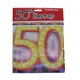 image 1 of 50th Birthday Banner - Multicoloured - One Size