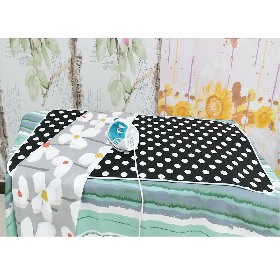 image 1 of Gr8 Home X Large Ironing Board Cover For Table Top Travel Mat Pad Blanket Holiday Caravan