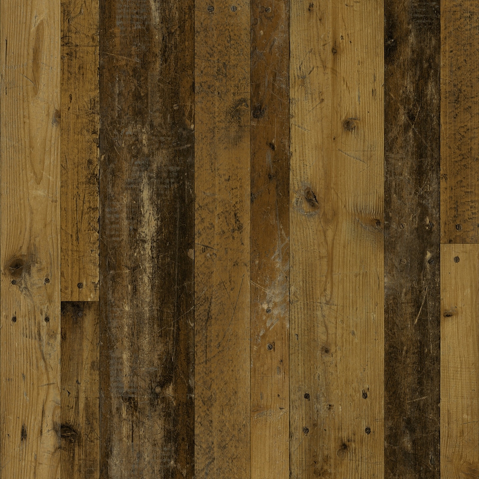 image 1 of Brooklyn 3 Door Wardrobe with 2 Drawers in Walnut and Dark Matera Grey