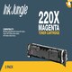 image 1 of 2x Compatible HP 220X Magenta Toner Cartridge Pink