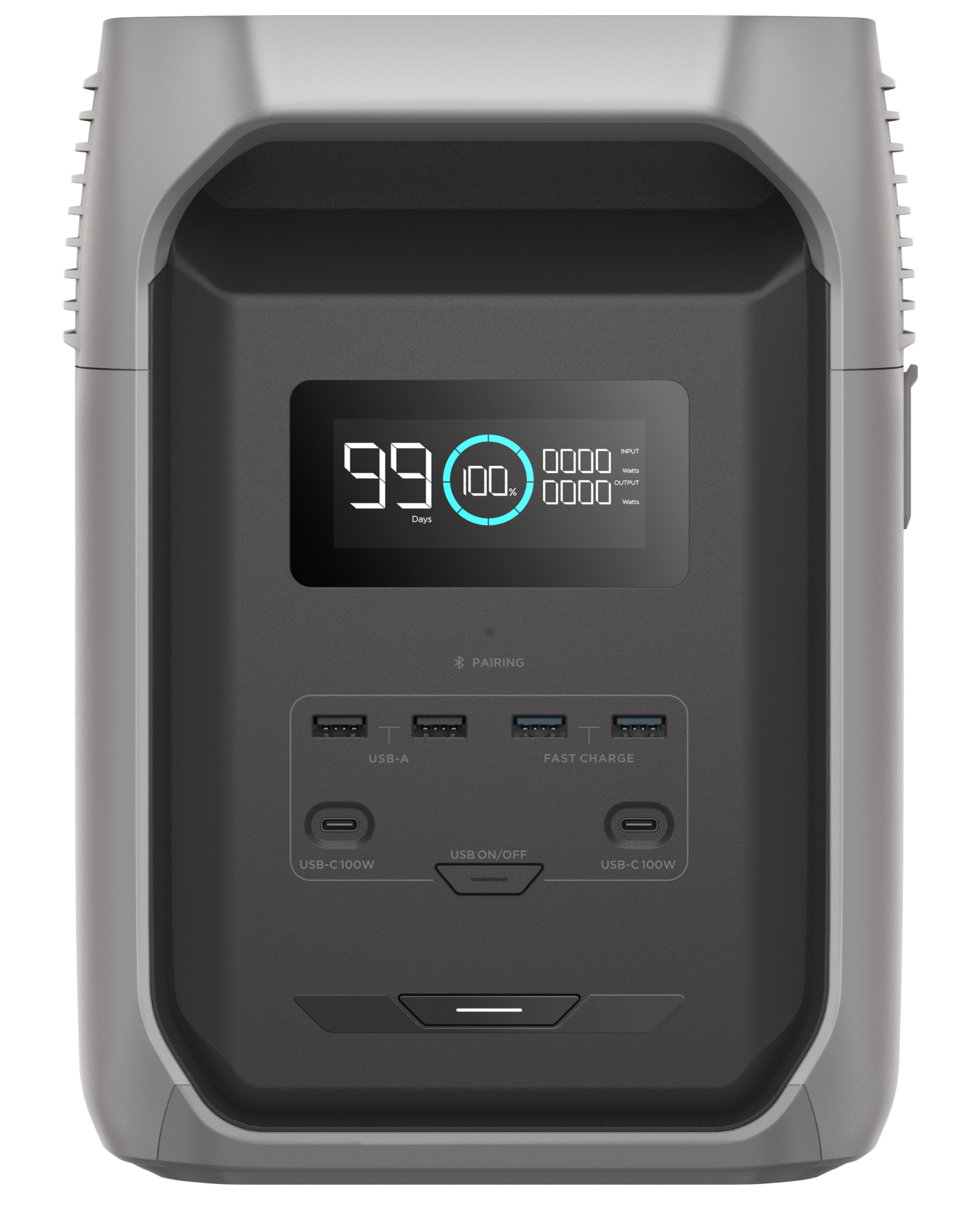 EcoFlow Delta 3 1500 Portable Power Station with 1.5kw capacity & 3600w max power output