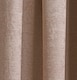 image 3 of Enhanced Living Matrix Latte Natural 46 x 90 inch (117x229cm) Tape Top Thermal Noise reducing Dim Out Curtains (PAIR) | Brown | Latte | 2