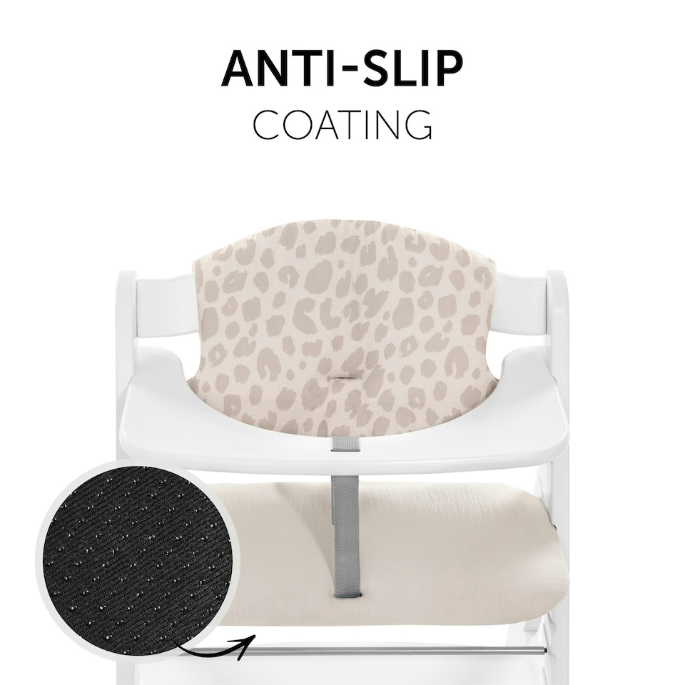 image 1 of Hauck Alpha Highchairpad Select - Leo Natural