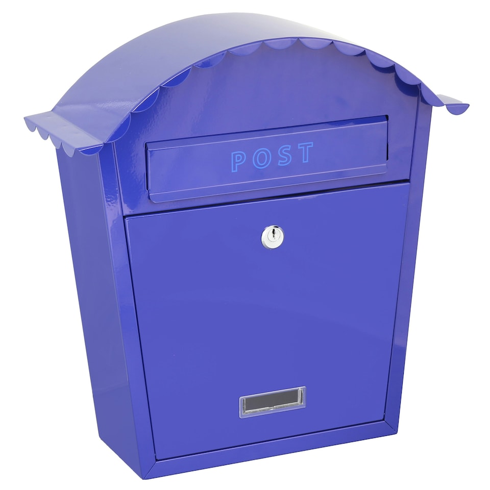 image 1 of EMtronics Wall Mountable Post Box - Midnight Blue | Blue
