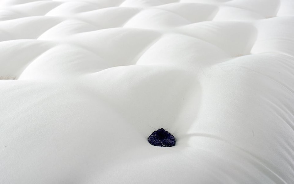 image 1 of Millbrook Wool Luxury 1000 Pocket Mattress Double | White | 1