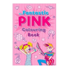 Alligator The Fantastic Colouring Book - Pink - One Size