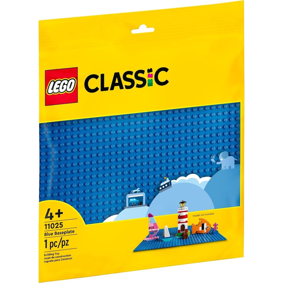 image 1 of LEGO 11025 Classic Baseplate 32x32 Blue