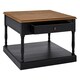 image 4 of Interiors by Premier 1 Drawer Black Coffee Table Black