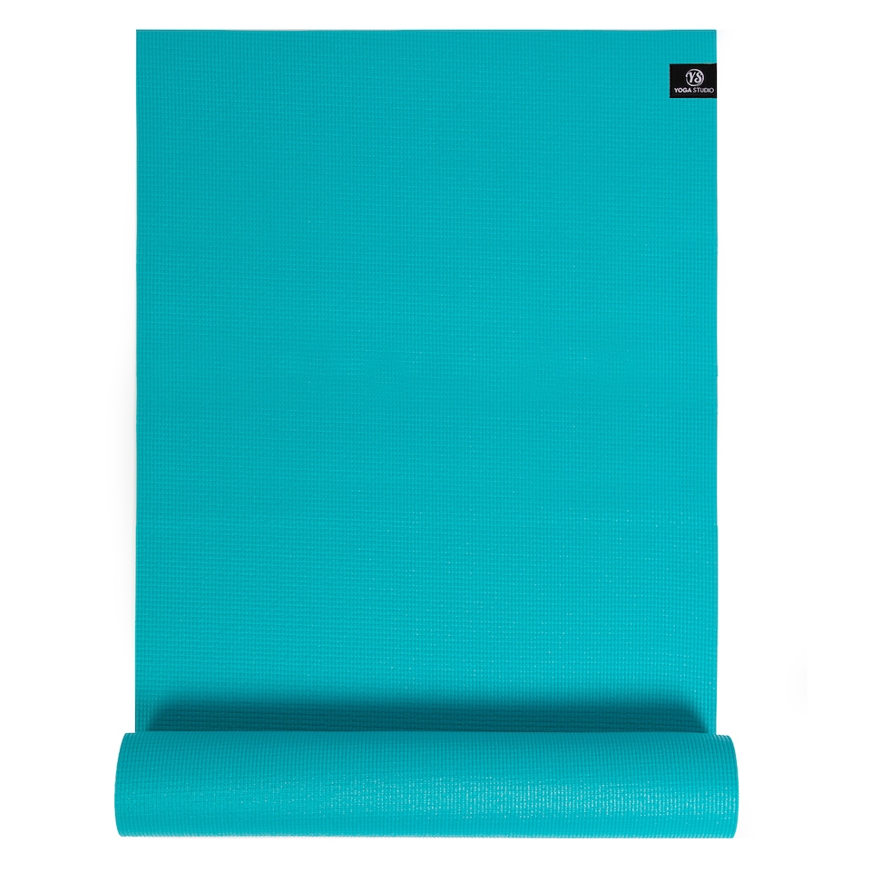image 1 of Yoga Studio Sticky Yoga Mat 6mm - Turquoise | Green | Turquoise | 183cm x 61cm x 6mm