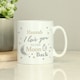 image 3 of Personalised To the Moon and Back... Mug | White | 1
