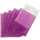 image 1 of Pack of 50 A4 Purple Punched Pockets by Janrax