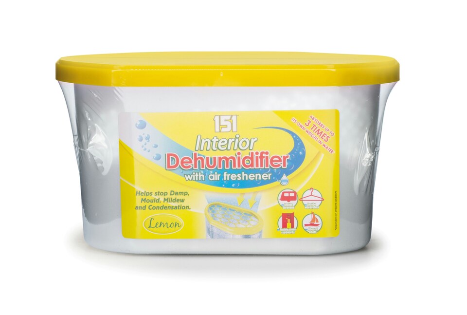 image 1 of Pack of 3 Scented Interior Dehumidifier 400ml