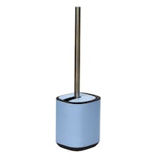 Showerdrape Echo Blue Steel Toilet Brush & Holder | Blue | Blue | 1