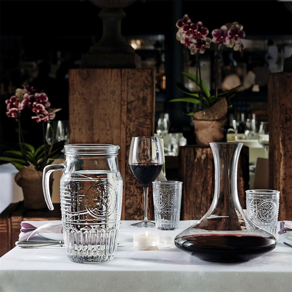 image 1 of Bormioli Rocco Romantic Glass Water Jug - 1.8 Litre - Clear