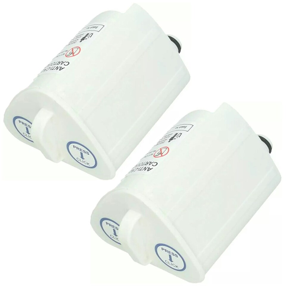 image 1 of SPARES2GO Anti-Calc Filter Cartridges compatible with Tefal Fasteo Liberty Easy Steam Iron (Pack of 2)