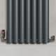 image 2 of Talus Flair - Chrome Thermostatic Radiator Valve & Lockshield Corner 10mm