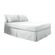 image 1 of Belledorm 200 Thread Count Egyptian Blend Platform Valance - White - Double