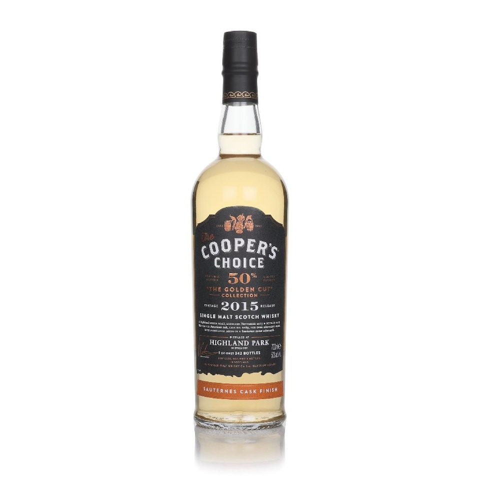 image 1 of Highland Park 9 Year Old 2015 - The Cooper's Choice The Golden Cut Collection (The Vintage Malt Whisky Co.) | Clear