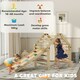 image 10 of AIYAPLAY 3 in 1 Kids Climbing Set, Foldable Toddler Climbing Toys with Ramp