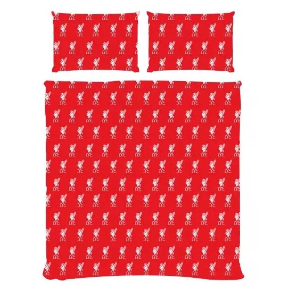image 1 of Liverpool FC Particle Double Duvet Red | White | Double