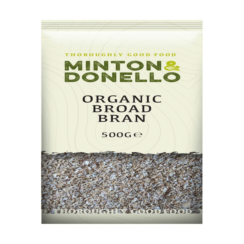 image 1 of Minton & Donello Organic Broad Bran 6 x 500g