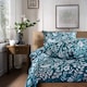 image 3 of Woodland Bird Cotton Duvet Set in Printed Design