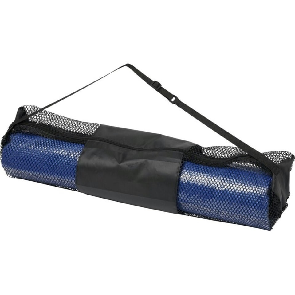image 1 of Avenue Babaji Yoga Mat - Grey/Royal Blue - One Size