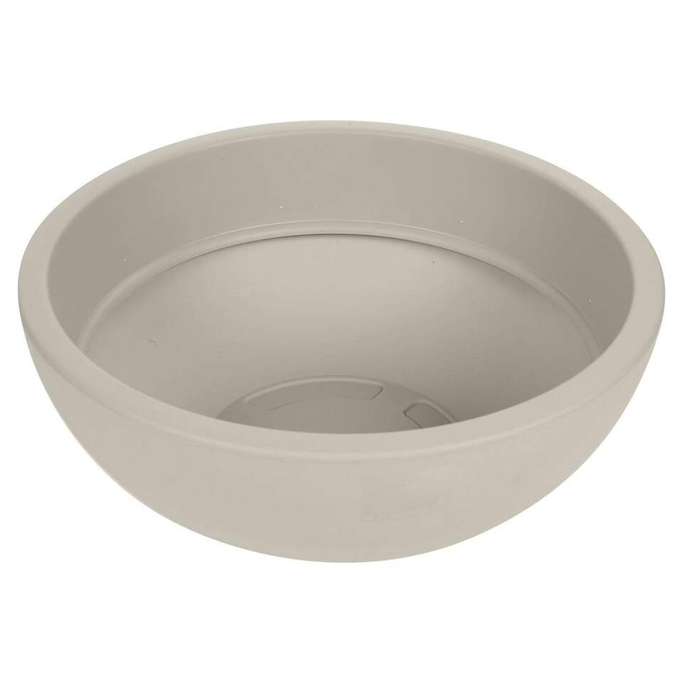 image 1 of 40cm Large Round Decorative Planter | Cream | 2