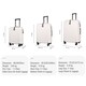 image 6 of Premium 100% Makrolon PC 2 PCS Suitcase Set | Vanity + Cabin Luggage