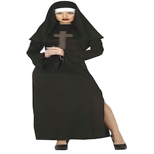 Fancy Dress Adult Bad Nun - L