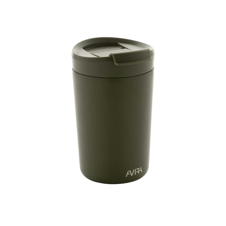 image 1 of Avira Alya Recycled Stainless Steel 300ml Tumbler - Green - One Size