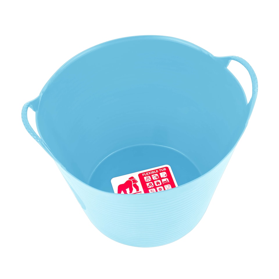 image 1 of Red Gorilla - Gorilla Tub 26L - Flexible Multi-Use Bucket | Blue | Sky Blue