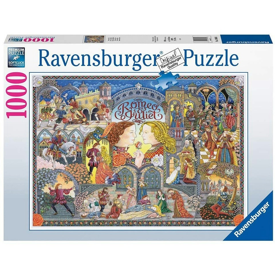 image 1 of Ravensburger Romeo and Juliet 1000 Piece Jigsaw Puzzle